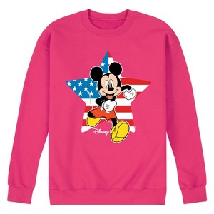 Men's - Disney - Americana Graphic Fleece Sweatshirt - 1 of 4