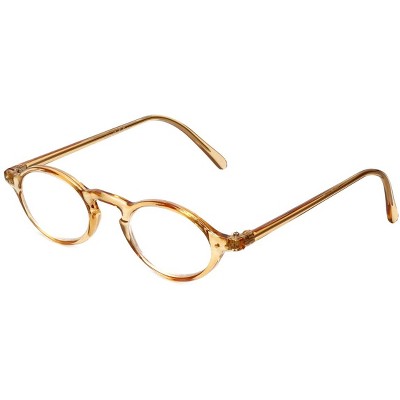 Calabria 4365 Designer Reading Glasses in Champagne +1.50  Frame/42mm Lens Width