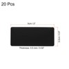 Unique Bargains Anodized Aluminium Durable Scratch Resistant Waterproof Name Plate 20 Pcs - 2 of 4