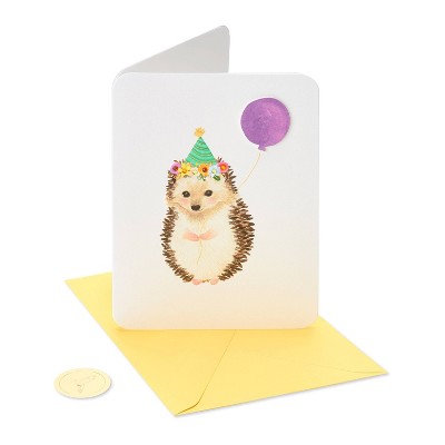 Birthday Hedgehog Card - PAPYRUS