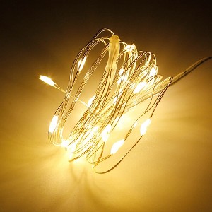 Perfect Holiday 20 LED Mini String Light - Batteries Included - 1 of 1