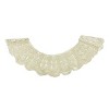 Vintage Crochet Lace Cream Collar - 2 of 2