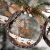 5.25"H Sullivans Woodland Ornament - Set of 3  Multicolored Christmas Ornaments - 2 of 2