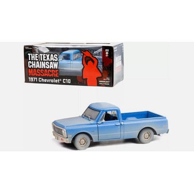 Greenlight 1:24 Hollywood – The Texas Chain Saw Massacre (1974) – 1971 Chevrolet C-10 (Blue/Weathered)