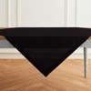 Solino Home Cotton and Linen Plain Table Throw | Dru - 2 of 4