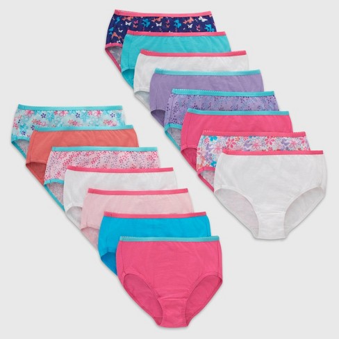 Girls 6-16 Hanes® 14-pack Cotton Hipsters