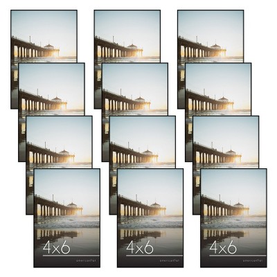 Americanflat Front Loading Picture Frame with shatter-resistant glass - Available in a variety of sizes