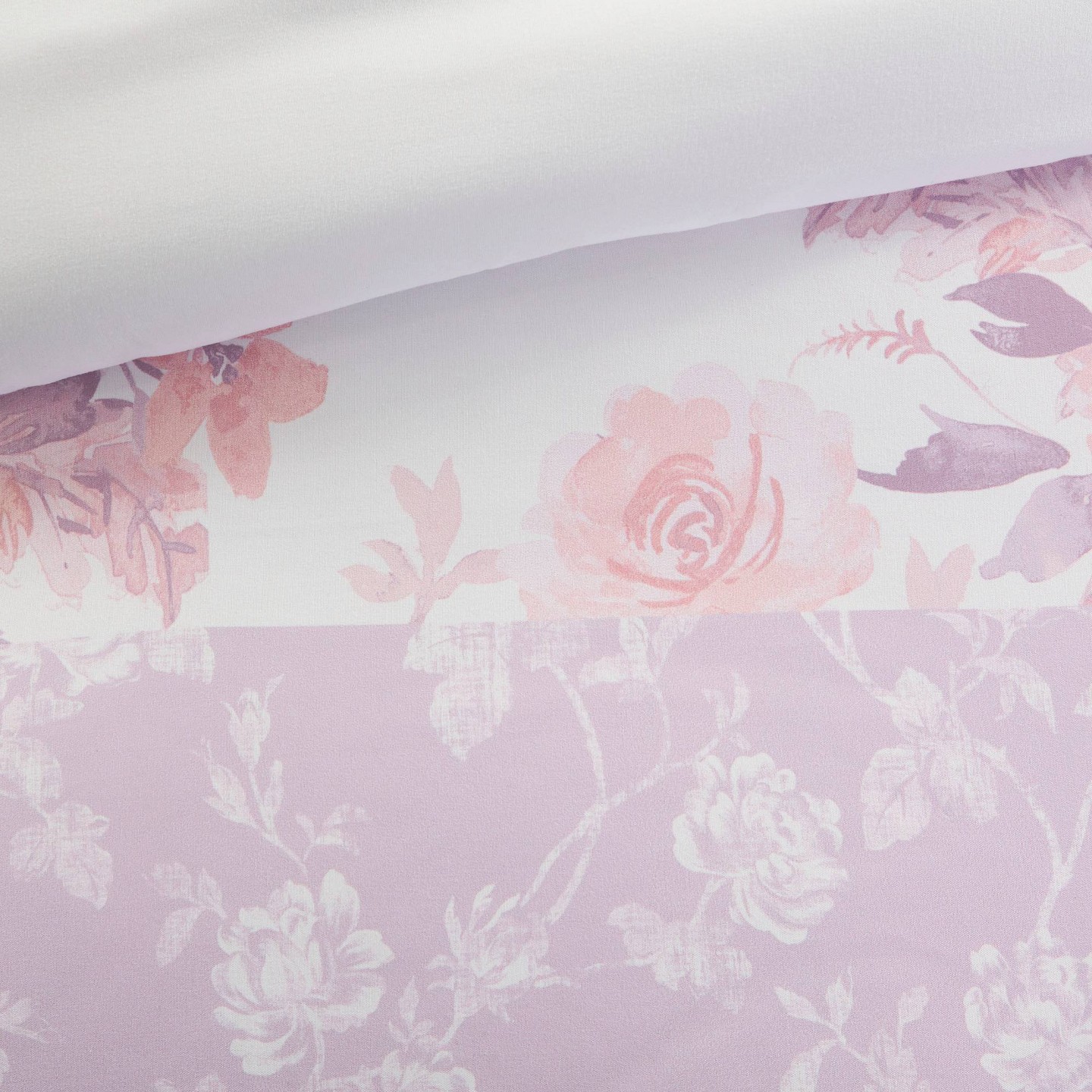 Комплект с одеялом Intelligent Design Full/Queen Colette Floral Paisley Comforter Set Pink: Hypoallergenic Microfiber Bedding for Teens, цвет: С принтом — фото 6