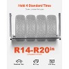 VEVOR Wall Mounted Folding Tire Rack, 32" - 48" Adjustable Tire Rack, Q235 Heavy-Duty Steel Tire Storage Rack for R14-R20 inch Standard Tires - 3 of 4