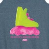 Women's - Barbie - Rollerblading Barbie the Movie Graphic Racerback Tank - 2 of 4