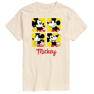 Men's - Disney - Mickey Face Animation Short Sleeve Graphic T-Shirt - 1 of 4