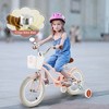 Costway 18'' Kids Bike Toddler Bicycle with Training Wheel Kickstand for 4-8 Years Old Purple/Pink/Turquoise/Blue/Beige/Green - 4 of 4