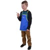 School Smart Kid's Vinyl Apron, 18 x 15 Inches - 3 of 4