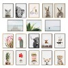 Sylvie Stag Profile Framed Canvas by Amy Peterson Art Studio - Kate & Laurel All Things Decor - 4 of 4