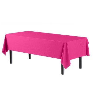 Crown Premium Quality Plastic Tablecloth Disposable - 1 of 4