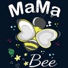 Men's Design By Humans Mama Bee Floral Pattern By Aminemangaka1 T-Shirt - 2 of 2