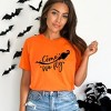 Simply Sage Market Women's Come We Fly Broom Short Sleeve Graphic Tee - 2 of 4