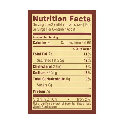 Oscar Mayer Original Naturally Hardwood Smoked Bacon - 12oz