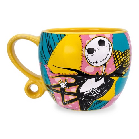 Disney The Nightmare Before Christmas Scary Citizens Ceramic Soup Mug With  Lid 