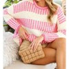 Women's Melissa Spring Ribbed Sweater - Vine & Love - 4 of 4