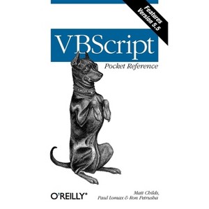 VBScript Pocket Reference - by  Paul Lomax & Matt Childs & Ron Petrusha (Paperback) - 1 of 1