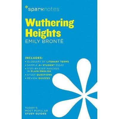 Wuthering Heights Sparknotes Literature Guide, 63 - by  Sparknotes & Emily Bronte (Paperback)