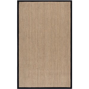 Natural Fiber Twill Plain Seagrass NF111 Indoor Rugs - Safavieh - 1 of 4