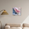 Art Remedy Doll Memories - Bold Watercolor Geode Pastel Color Abstract Wall Art Unframed - 2 of 4