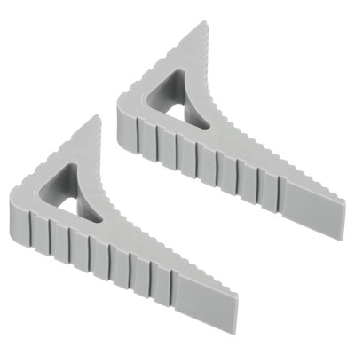 Unique Bargains Rubber Door Stopper 2 Pcs