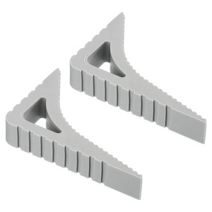 Unique Bargains Rubber Door Stopper 2 Pcs - 1 of 4