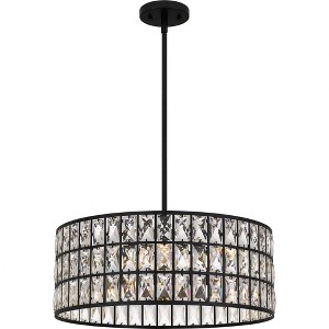 Quoizel Lighting Gibson 4 - Light Pendant in  Matte Black - 1 of 1