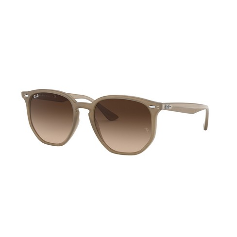 Ray-ban Rb4306 54mm Gender Neutral Irregular Sunglasses Brown Gradient Lens  : Target