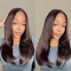 Jessie's Wig 16-20 Inch Straight Layered Cut Wig 9x6 Pre Cut Lace Brown Color 1 Pc/Pack - 4 of 4