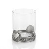 Royal Selangor Pewter Hearts Whiskey Tumbler 10oz - Ace Collection Luxurious Cognac/Bourbon/Scotch/Cocktail Drinking Glass - 4 of 4