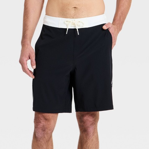 Мужские брюки Goodfellow & Co Men's 9'' Swim Trunks - Goodfellow & Co™ Black L