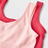 Girls' 2pk Seamless Scoop Bra - art class™ - 3 of 3