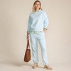 Lands' End Women's Serious Sweats High Rise Jogger Pants - 4 of 4