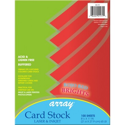 Array Card Stock Paper, 8-1/2 X 11 Inches, Assorted Marble Colors, Pack Of  100 : Target