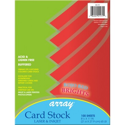 8.5x11 50-sheet Bright White Cardstock 65 Lb- Astrodesigns : Target