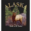 Adventure Society Alaska Crew Neck Short Sleeve Adult T-shirt - 2 of 2