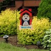 Welcome Doghouse Applique Garden Flag Everyday 18" x 12.5" Briarwood Lane - 4 of 4