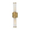 Artcraft Lighting Positano 2 - Light Vanity in  Brushed Brass - 2 of 4
