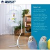 Prevue Pet Products Tubular Steel Hanging Bird Cage Stand 1781 White, 24-Inch by 24-Inch by 60-Inch - 3 of 4