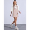 Jess by Meiko Women's StarStruck Raglan Sleeves Oversized T-Shirt Dress - 2 of 4
