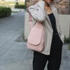 MKF Collection Cleisy M logo Embossed Vegan Leather Women’s Sling Bag by Mia K - 3 of 4