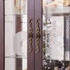 Dolonm 71 in.H Glass Display Cabinet, Accent Storage Cabinet with LED Lighted Curio with Adjustable Shelves & Wood Frame - 3 of 4
