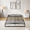 Low Bed Frame Full Size - 6 Inch Heavy Duty Metal Platform, Mattress Foundation, No Box Spring Needed, Noise-Free, Non-Slip, Easy Assembly - 4 of 4