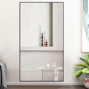 Dovelina Modern Metal Frame Rectangle Decorative Wall Mirror - 1 of 4