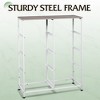 Tall 8-Drawer Fabric Dresser, Storage Tower with Fabric Bins, Double Chest of Drawers Organizer, - 4 of 4