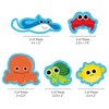 Big Dot of Happiness Under the Sea Critters - DIY Shaped Baby Shower or Birthday Party Cut-Outs - 24 Count - 2 of 4